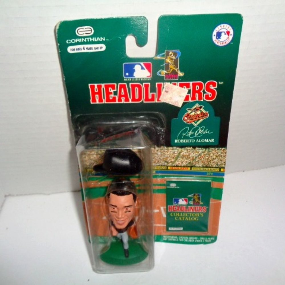 1996 Roberto Alomar 3" Figure, Headliners By Corinthian, Sealed
